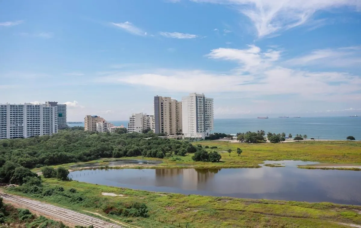 Exclusive Condo With Spectacular Sea View! Santa Marta  Apartment